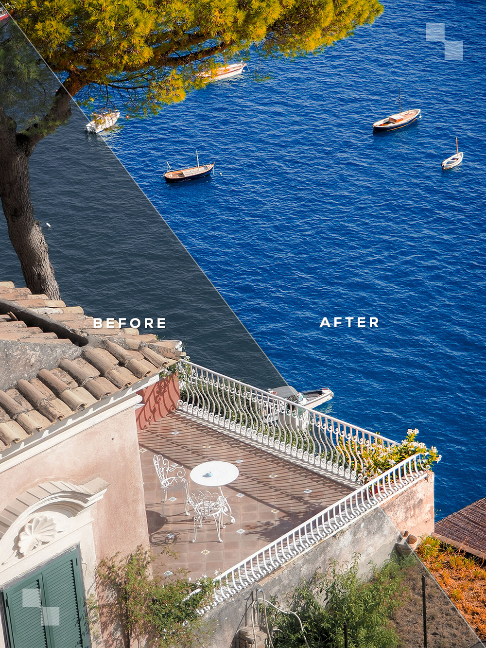 Amalfi Coast Lightroom Presets