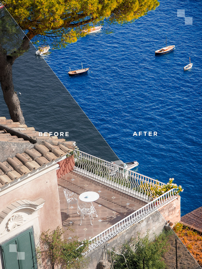 Amalfi Coast Lightroom Presets