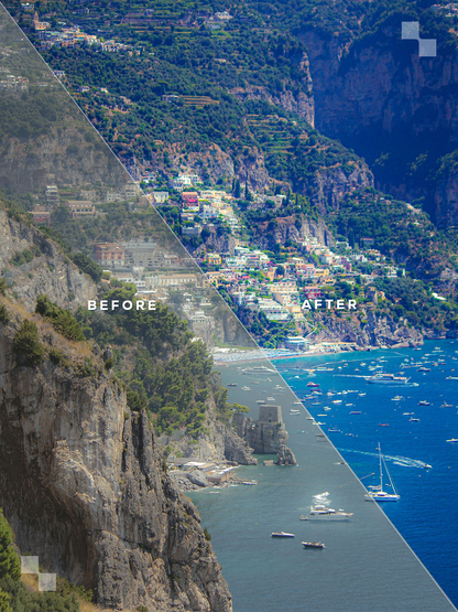 Amalfi Coast Lightroom Presets